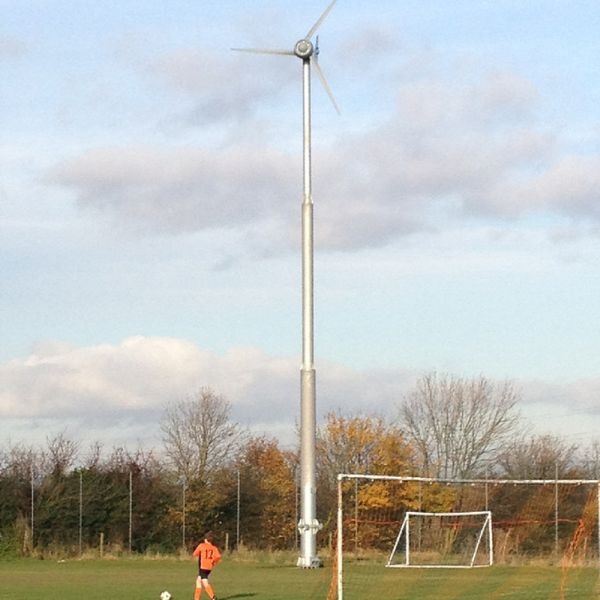 Wind Turbine at Poppleton Tigers Sports Club